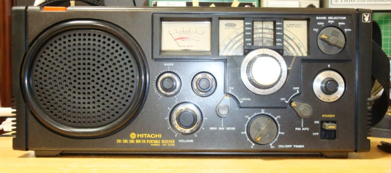 日立 MW/SW/FM 5バンドBCLラジオ KH-2200
